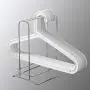 SAIYIDANZI Clothes Hanger Organizer Rack Sturdy Stainless Steel Clothes Caddy Storage Holder Stacker for Closet & Room Tidier Laundry Rooms Drying Rack (Hanger Organizer-A)