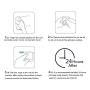 Elecplay Adhesive Hooks,Stainless Steel Stick Hooks 3M Self Adhesive Wall Key Coat Towel Hooks Hanger for Kitchen Bathroom Closet Room