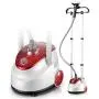 HWZXBCC 1800W，Flat Ironing/Hanging Ironing Two in one,Vertical/Handheld Hanging Ironing Machine, for All Garments (Color : Red)
