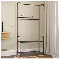 WYQSZ Coat Rack-Coat Rack Floor Bedroom Hanger Hanger Simple Clothes Rack Household Economic Hanger Rack - Coat Rack 8563 (Color : B)