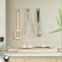 SEISSO 8 Pack Adhesive Hooks, Heavy Duty Wall Hooks, Stainless Steel Towel Hooks Hanger Waterproof Stick on Bathroom Home Kitchen Office for Hanging Robes, Umbrella, Clothes, Bag, Coat SEISSO 8 Pack Adhesive Hooks, Heavy Duty Wall Hooks, Stainless Steel Towel Hooks Hanger Waterproof Stick on Bathroom Home Kitchen Office for Hanging Robes, Umbrella, Clothes, Bag, Coat