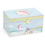 Jewelkeeper Girls Musical Jewelry Storage Boxes with Pullout Drawer, Rainbow Unicorn Design, The Unicorn Tune