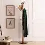 ZIHAOC Wooden Coat Rack, Corridor Entrance Style Clothes Rack, Hall Hangers, 10 Hooks, Modern Style, Solid and Stable, Super Easy to Assemble,B ZIHAOC Wooden Coat Rack, Corridor Entrance Style Clothes Rack, Hall Hangers, 10 Hooks, Modern Style, Solid and Stable, Super Easy to Assemble,B
