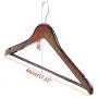 YOYOHOT 1/5/10pc Wood Hangers Clothes Hangers Non Slip for Suits, Coats, Jackets, Trousers