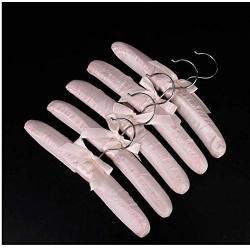 10pcs Practical Sponge Padded Satin Hangers Clothes Racks Clothes Hangers Garment Hanger Clothes Hanger