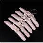 10pcs Practical Sponge Padded Satin Hangers Clothes Racks Clothes Hangers Garment Hanger Clothes Hanger