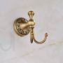 Rozin Antique Brass Bathroom Robe Towel Hook Wall Mounted Clothes Hanger