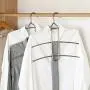 HJYPYJ Magic Hanger,Layered Storage Magical Hangers,Durable Stainless Steel Hanger,Space-Saving Organizer Hangers, Do Not Scratch Clothing/Gray / 1Pcs HJYPYJ Magic Hanger,Layered Storage Magical Hangers,Durable Stainless Steel Hanger,Space-Saving Organizer Hangers, Do Not Scratch Clothing/Gray / 1Pcs