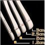 KonanAI15 Non-Slip Wooden Hangers Adult Womens Wear White Solid Wood Non-Slip Clothes Hanger