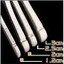KonanAI15 Non-Slip Wooden Hangers Adult Womens Wear White Solid Wood Non-Slip Clothes Hanger