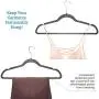 Zober Premium Quality Space Saving Velvet Hangers Strong and Durable Hold Up to 10 Lbs - 360 Degree Chrome Swivel Hook - Ultra Thin Non Slip Suit Hangers, Grey - 50 Pack Zober Premium Quality Space Saving Velvet Hangers Strong and Durable Hold Up to 10 Lbs - 360 Degree Chrome Swivel Hook - Ultra Thin Non Slip Suit Hangers, Grey - 50 Pack