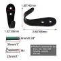 uxcell Wall Hooks Metal Wall Mounted U Type Scarf Coat Prong Robe Hooks Clothes Hanger Holder Storage w Screws uxcell Wall Hooks Metal Wall Mounted U Type Scarf Coat Prong Robe Hooks Clothes Hanger Holder Storage w Screws