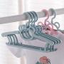 Sock Hanger Childrens Hanger Child Baby NewbornHanger BabyClothes Hanging RetractableMultifunction Clothes Hanging Hanger Household Clothes Drying Rack (Color : Pink, Size : 28-37184cm)