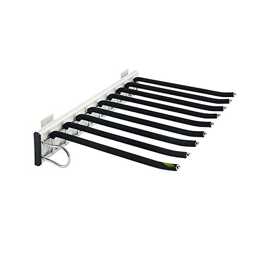 Stainless Steel Trousers Rack 9 Arms,Closet Pants Hanger Bar for Clothes/Towel/Scarf/Trousers/Tie, Organizers for Space Saving and Storage,18" x 12-1/2" Stainless Steel Trousers Rack 9 Arms,Closet Pants Hanger Bar for Clothes/Towel/Scarf/Trousers/Tie, Organizers for Space Saving and Storage,18" x 12-1/2"