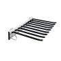 Stainless Steel Trousers Rack 9 Arms,Closet Pants Hanger Bar for Clothes/Towel/Scarf/Trousers/Tie, Organizers for Space Saving and Storage,18" x 12-1/2" Stainless Steel Trousers Rack 9 Arms,Closet Pants Hanger Bar for Clothes/Towel/Scarf/Trousers/Tie, Organizers for Space Saving and Storage,18" x 12-1/2"