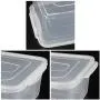 Obston 9 Quart Clear Storage Containers, Plastic Latching Box, 6 Packs Obston 9 Quart Clear Storage Containers, Plastic Latching Box, 6 Packs