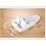 Fun life Heat resistant wall mounted holder hooks holds iron and ironing board cord hanger-A Fun life Heat resistant wall mounted holder hooks holds iron and ironing board cord hanger-A