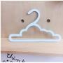 5pcs Random Color Wooden Cloud Cloth Hangers Clothes Dryer Rack for Baby Kids Decor Crafts Clothing