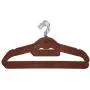 IRIS Non-Slip Clothes Hanger, Brown, Set of 10 IRIS Non-Slip Clothes Hanger, Brown, Set of 10