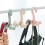 Chris.W 4Pcs Rotating Handbag Hanger for Closet, Purse Hanging Closet Hooks Storage Organizer Rack for Bag, Belt, Scarves, Mens Ties, Womens Shawls, Pashminas, Hat(4 Color) Chris.W 4Pcs Rotating Handbag Hanger for Closet, Purse Hanging Closet Hooks Storage Organizer Rack for Bag, Belt, Scarves, Mens Ties, Womens Shawls, Pashminas, Hat(4 Color)