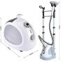 Garment Steamer,Standing Clothes Steamer with Clothes Hanger,1L Water Tank,2 Level Steam Adjustment