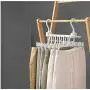 Creative Space Saving Clothes Hanger Wardrobe Closet Organizer Clothes Hanger with Hook Closet Organizer Storage Rack 2pcs Creative Space Saving Clothes Hanger Wardrobe Closet Organizer Clothes Hanger with Hook Closet Organizer Storage Rack 2pcs