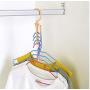 Hangers 10pcs Random Color for Clothes Windproof Hanger Fixed Holder Buckle Household Anti-Slip Clothes Hanger Plastic 5 Circle Hanger Organizer Hangers 10pcs Random Color for Clothes Windproof Hanger Fixed Holder Buckle Household Anti-Slip Clothes Hanger Plastic 5 Circle Hanger Organizer