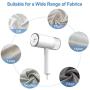 Handheld Garment Steamer, 1200W Smart Steam Mini Electric Iron with 200 ml Water Tank Portable Household Sterilization, Mites Removal, Wrinkle-free Clothes