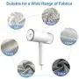 Handheld Garment Steamer, 1200W Smart Steam Mini Electric Iron with 200 ml Water Tank Portable Household Sterilization, Mites Removal, Wrinkle-free Clothes