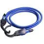 ROWEQPP Car Clothes Hanger Elastic Cothesline Belts Rope Laundry Interior Hanging Rope LW-1610A Black 1.5meter(59")