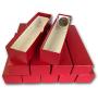 LOT OF 10 - SINGLE ROW 2x2 STORAGE BOXES For Coins in Plastic, Vinyl, Paper and Cardboard Flip Holders