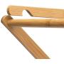 Household Essentials 6524 Tall Indoor Folding Wooden Clothes Drying Rack | Dry Laundry and Hang Clothes | Bamboo