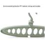 10pcs Random Color Multi-Port Support Circle Clothes Hanger Round Storage Drying Racks Cloth Hanger Plastic Scarf Cloth Hangers Organizer Rack