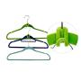 Anytec10pcs Creative Mini Cascading Hanger Hooks Connector for Closet Organizer Stack Clothes Space Saving