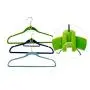 Anytec10pcs Creative Mini Cascading Hanger Hooks Connector for Closet Organizer Stack Clothes Space Saving