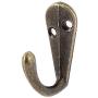 uxcell Vintage Style Wall Mounted Clothes Coat Hanger Hook Holder Rack 6pcs