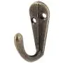 uxcell Vintage Style Wall Mounted Clothes Coat Hanger Hook Holder Rack 6pcs