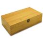 Multikeep Adjustable Tea Boxes 128 Tea Bag Storage Organizer Bamboo Latching Lid (Blank Lid)