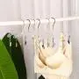 Clothes Hangers Plastic, Transparent Acrylic Underwear Hanger, Panty Liner,10pcs,Gold Clothes Hangers Plastic, Transparent Acrylic Underwear Hanger, Panty Liner,10pcs,Gold