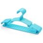 ajzdnzvr 10PCS Plastic Hangers - Clothes Coat Trouser Bar Baby Toddler Childrens Hangers,5 Colors