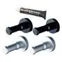 NUOBESTY 4pcs Wall Mounted Hook Aluminum Punch Free Adhesive Towel Coat Cloth Hat Hook Rack Key Hanger with 6ml Glue for Kitchen Bathroom NUOBESTY 4pcs Wall Mounted Hook Aluminum Punch Free Adhesive Towel Coat Cloth Hat Hook Rack Key Hanger with 6ml Glue for Kitchen Bathroom