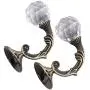 BERTERI 2PCS Bronze Vintage European High-grade Crystal Wall Tieback Curtain Hook Tassel Towel Hanger For Cloth-hat Hook BERTERI 2PCS Bronze Vintage European High-grade Crystal Wall Tieback Curtain Hook Tassel Towel Hanger For Cloth-hat Hook
