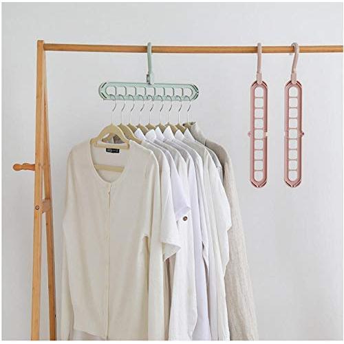 10pcs Random Color Multifunction Support Clothes Drying Rack, Creative Clothes Hanger Clothes Hangers Hangers Home Storage Racks