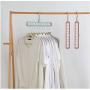 10pcs Random Color Multifunction Support Clothes Drying Rack, Creative Clothes Hanger Clothes Hangers Hangers Home Storage Racks