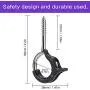 Q-Hanger,20 Pack Lights Hanger Hooks,Q Hanger Screw Hooks,Hooks for Outdoor Lights,Permanent Christmas for Outdoor String Light