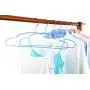 TOPIA HANGER Non-Slip Hanger, Adult Space Saving Metal & Rubber Coating Clothes Hangers, Laundry Metal Hangers, Blue Coat Hangers 20 Pack,CT12B TOPIA HANGER Non-Slip Hanger, Adult Space Saving Metal & Rubber Coating Clothes Hangers, Laundry Metal Hangers, Blue Coat Hangers 20 Pack,CT12B