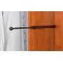 Closet Valet Rod - Extendable - Wall Hanger - Closet Hooks - 12 in. Oil Rubbed Bronze Pull-Out Designer Valet Rod 2 Pack