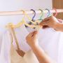 YABOO 15Pcs Folding Travel Hangers Portable Clothes Hangers for Home Travel Camping (15Pcs)