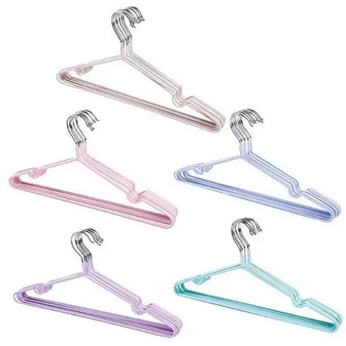 10pcs Children Adult Clothes Hanger Clothes Drying Rack Non-Slip Metal Shirt Hook Hangers Coat Hanger Clothes Accessories Rack Random Color 10pcs Children Adult Clothes Hanger Clothes Drying Rack Non-Slip Metal Shirt Hook Hangers Coat Hanger Clothes Accessories Rack Random Color