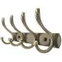 WEBI Coat Rack Wall Mounted,4 Coat Hooks for Hanging Coats,Metal Wall Coat Rack with Hooks Dual Hook Rack Hook Rail Coat Hanger Wall Mount for Entryway Jacket,Bronze WEBI Coat Rack Wall Mounted,4 Coat Hooks for Hanging Coats,Metal Wall Coat Rack with Hooks Dual Hook Rack Hook Rail Coat Hanger Wall Mount for Entryway Jacket,Bronze